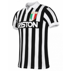Retro 1984 Juventus Home Soccer Jersey Shirt