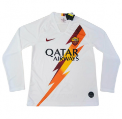 19-20 AS Roma Long Sleeve Away Soccer Jersey Shirt