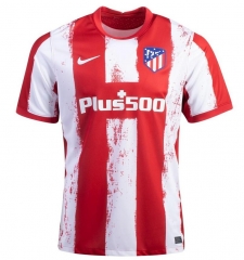 21-22 Atletico Madrid Home Soccer Jersey Shirt