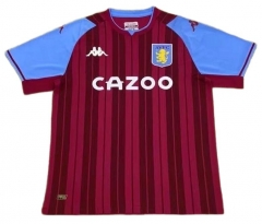 21-22 Aston Villa Home Soccer Jersey Shirt