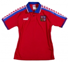 Retro 1996 Czech Republic Home Soccer Jersey Shirt