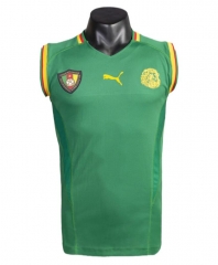 Retro 2002 Cameroon Vest Home Soccer Jersey Shirt