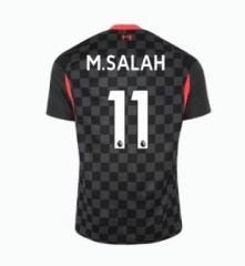 Mohamed Salah 11 Liverpool 20-21 Third Soccer Jersey Shirt