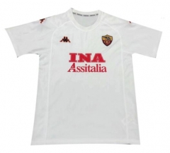 Retro 00-01 Roma Away Soccer Jersey Shirt