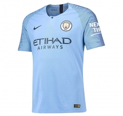 18-19 Match Version Manchester City Home Soccer Jersey Shirt