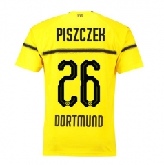 18-19 Borussia Dortmund Piszczek 26 Cup Home Soccer Jersey Shirt