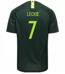 Australia 2018 FIFA World Cup Away Mathew Leckie Soccer Jersey Shirt
