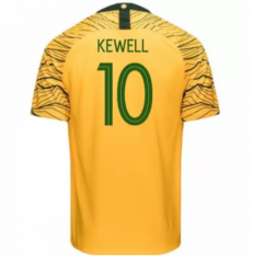 Australia 2018 FIFA World Cup Home Harry Kewell Soccer Jersey Shirt