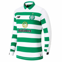 Long Sleeve 19-20 Celtic Home Soccer Jersey Shirt