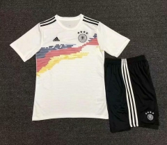 Children Germany 2019 World Cup Home Soccer Kit (Shirt + Shorts)