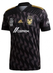 20-21 Tigres UANL Black Third Away Soccer Jersey Shirt