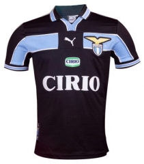 Retro 98-00 Lazio Navy Away Soccer Jersey Shirt