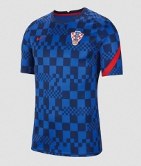 2021 Croatia Blue Training Shirt