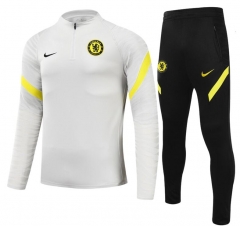 21-22 Chelsea Light Grey Training Top and Pants