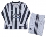Children Long Sleeve 21-22 Juventus Home Soccer Kits