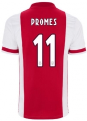 Quincy Promes 11 Ajax 20-21 Home Soccer Jersey Shirt