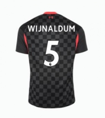 Georginio Wijnaldum 5 Liverpool 20-21 Third Soccer Jersey Shirt