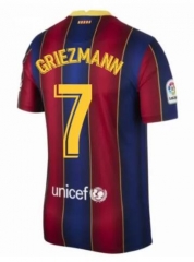 GRIEZMANN 7 Barcelona 20-21 Home Soccer Jersey Shirt
