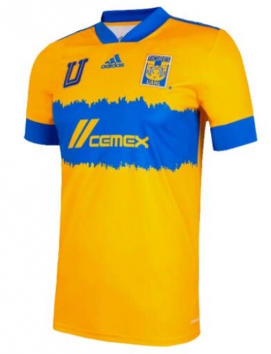 2020 Club World Cup Tigres UANL Yellow Home Soccer Jersey Shirt