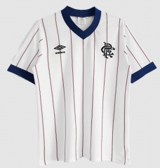 Retro 82/83 Glasgow Rangers Away Soccer Jersey Shirt