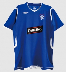 Retro 08/09 Glasgow Rangers Home Soccer Jersey Shirt