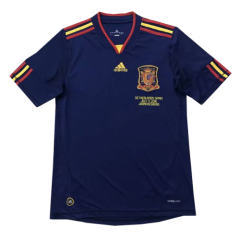 Retro 2010 Spain Away Soccer Jersey Shirt