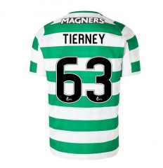 18-19 Celtic Home Tierney 63 Soccer Jersey Shirt