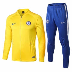 18-19 Chelsea Yellow Training Suit (Jacket+Trouser)