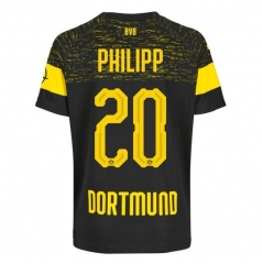 18-19 Borussia Dortmund Philipp 20 Away Soccer Jersey Shirt