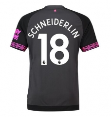 18-19 Everton Schneiderlin 18 Away Soccer Jersey Shirt
