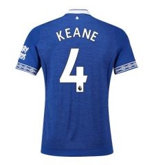 18-19 Everton Keane 4 Home Soccer Jersey Shirt