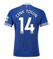 18-19 Everton Cenk Tosun 14 Home Soccer Jersey Shirt