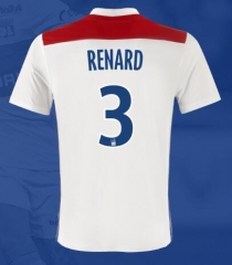 18-19 Olympique Lyonnais RENARD 3 Home Soccer Jersey Shirt
