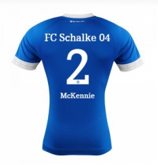 18-19 FC Schalke 04 Weston McKennie 2 Home Soccer Jersey Shirt