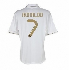 Real Madrid 2012 Home #7 Ronaldo Retro Soccer Jersey Shirt