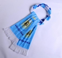 Argentina 2018 World Cup Soccer Scarf Blue