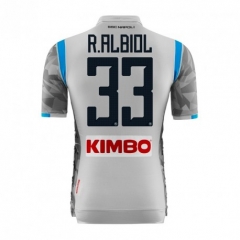 18-19 Napoli ALBIOL 33 Third Soccer Jersey Shirt