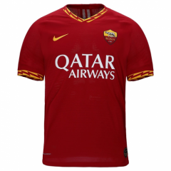 Player Version 19-20 AS Roma Home Soccer Jersey Shirt