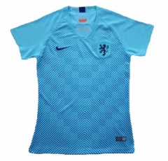 Women Netherlands 2019 FIFA World Cup Away Soccer Jersey Shirt