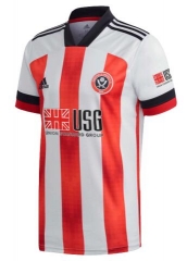 20-21 Sheffield United Home Soccer Jersey Shirt