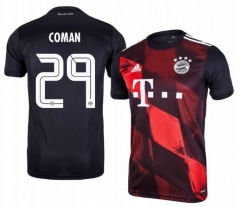 Kingsley Coman 29 Bayern Munich 20-21 Third Soccer Jersey Shirt