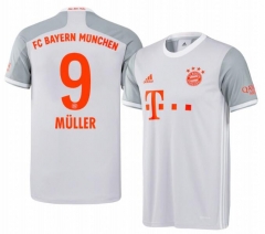 Gerd Muller 9 Bayern Munich 20-21 Away Soccer Jersey Shirt