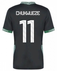 CHUKWUEZE 11 2020 Nigeria Away Soccer Jersey Shirt