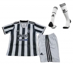 Children 21-22 Juventus Home Soccer Full Kits