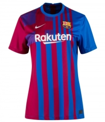 Women 21-22 Barcelona Home Soccer Jersey Shirt