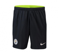 18-19 Manchester City Away Soccer Shorts