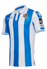18-19 Real Sociedad Home Soccer Jersey Shirt