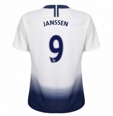 18-19 Tottenham Hotspur JANSSEN 9 Home Soccer Jersey Shirt