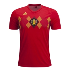 Belgium 2018 World Cup Home Soccer Jersey Shirt