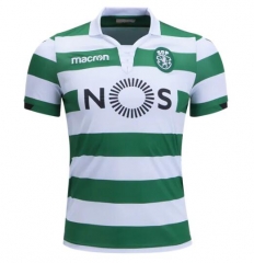 18-19 Sporting Lisbon Home Soccer Jersey Shirt